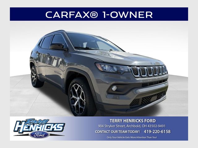 Sting-Gray Clearcoat 2024 Jeep Compass SUV / Crossover Four-Wheel Drive 8-Speed Automatic