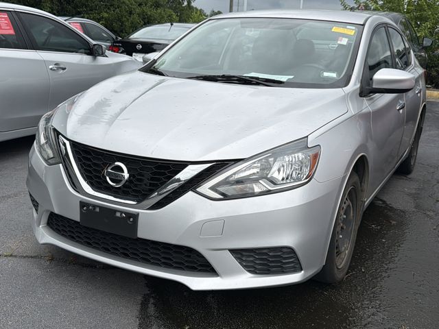 Brilliant Silver Metallic 2016 Nissan Sentra Sedan Front-Wheel Drive Continuously Variable Transmission