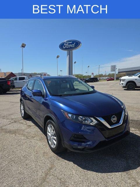 Caspian Blue Metallic 2022 Nissan Rogue Sport SUV / Crossover All-Wheel Drive Continuously Variable Transmission