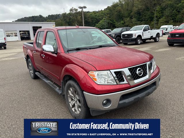 Cayenne Red 2016 Nissan Frontier Pickup Truck Four-Wheel Drive 5-Speed Automatic Overdrive