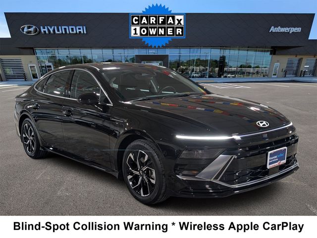 Abyss Black 2025 Hyundai Sonata Sedan Front-Wheel Drive 8-Speed Automatic
