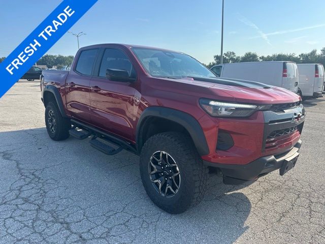 Radiant Red 2024 Chevrolet Colorado Pickup Truck Four-Wheel Drive 8-Speed Automatic
