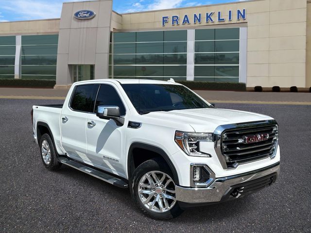 Summit White 2020 GMC Sierra 1500 SLT Crew Cab 4WD Pickup Truck Four-Wheel Drive Automatic