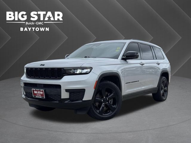 2021 Jeep Grand Cherokee L Altitude Silver at Victoria Chrysler Dodge Jeep Ram