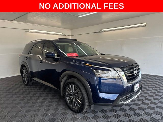 Deep Ocean Blue 2024 Nissan Pathfinder SUV / Crossover Front-Wheel Drive 9-Speed Automatic