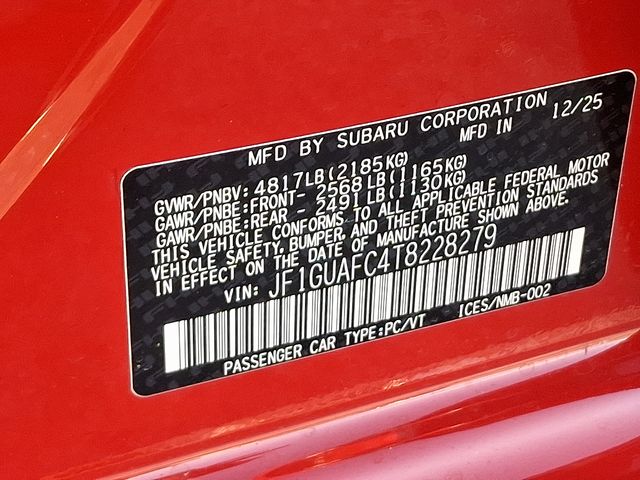 new 2026 Subaru Impreza car, priced at $30,698