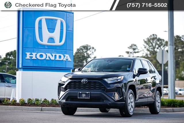 Midnight Black Metallic 2025 Toyota RAV4 LE FWD SUV / Crossover Front-Wheel Drive 8-Speed Automatic
