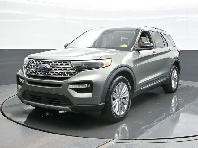 Silver Spruce Metallic 2020 Ford Explorer Limited AWD SUV / Crossover All-Wheel Drive Automatic