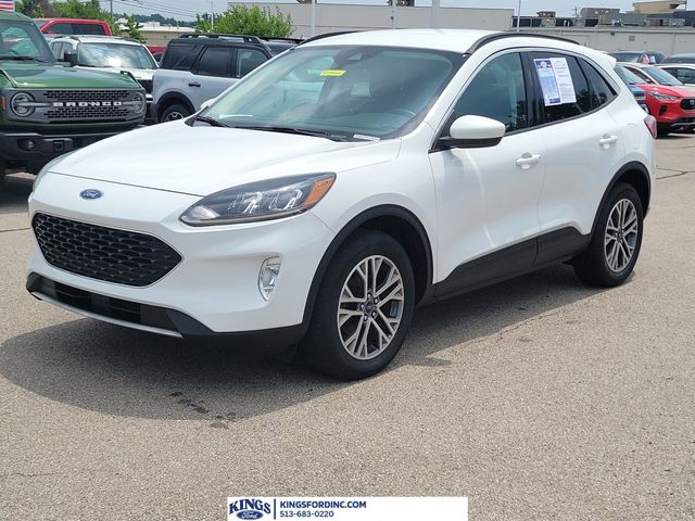 Oxford White 2021 Ford Escape SEL AWD SUV / Crossover All-Wheel Drive 8-Speed Automatic