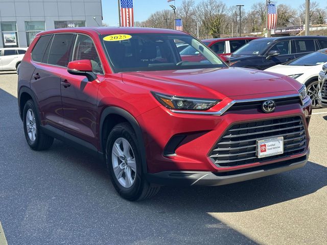 Red (Ruby Flare Pearl) 2025 Toyota Grand Highlander LE AWD SUV / Crossover All-Wheel Drive 8-Speed Automatic