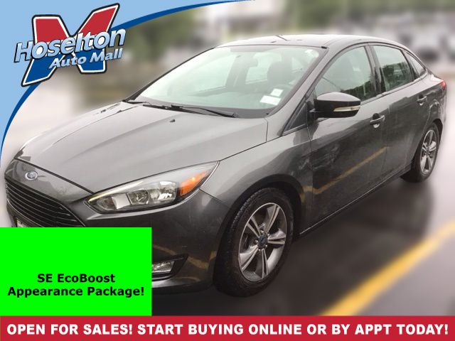 Gray (Magnetic) 2016 Ford Focus Sedan Front-Wheel Drive 6-Speed Automatic