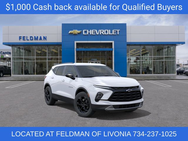 Summit White 2026 Chevrolet Blazer SUV / Crossover  9-Speed Automatic Overdrive