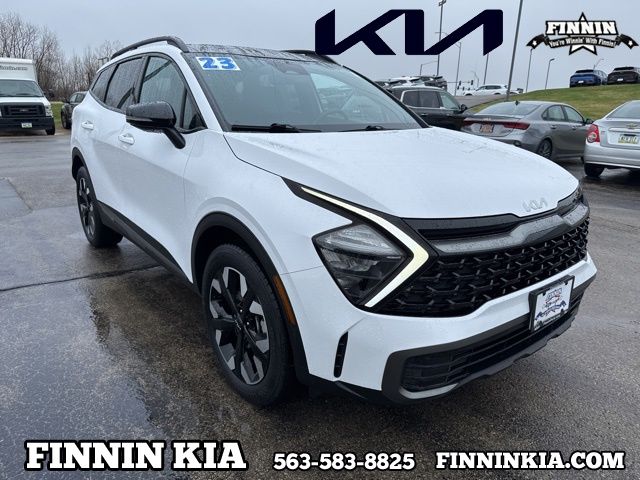 Glacial White Pearl 2023 Kia Sportage X-Line AWD SUV / Crossover All-Wheel Drive 8-Speed Automatic