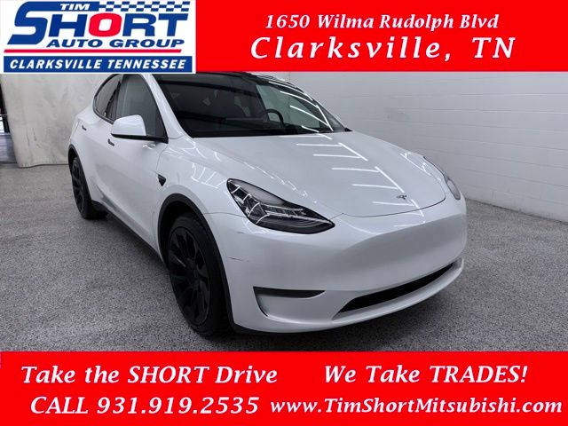 White 2023 Tesla Model Y Long Range AWD SUV / Crossover All-Wheel Drive 1-Speed Automatic