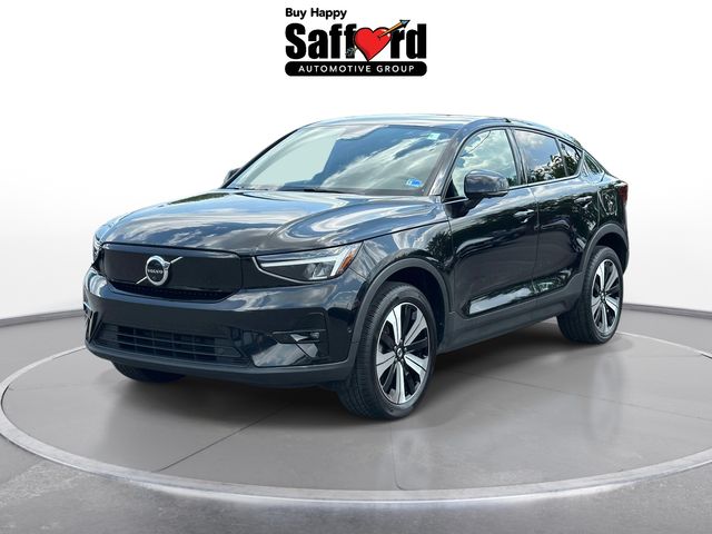 Onyx Black Metallic 2023 Volvo C40 Recharge Twin Plus eAWD SUV / Crossover All-Wheel Drive 1-Speed Automatic