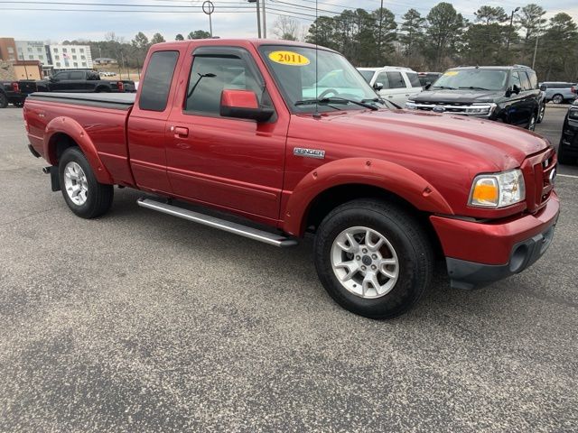 2011 Ford Ranger Sport SuperCab 4-Door 4WD