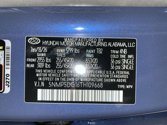 New 2026 Atlantis Blue Hyundai Calligraphy image 35