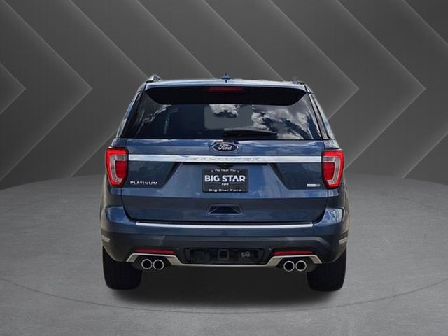 2019 Ford Explorer Platinum Blue at Cook Ford