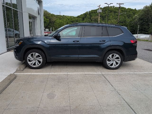 2023 Volkswagen Atlas 2.0T SE w/Technology Blue at Subaru and VW of Moon Township
