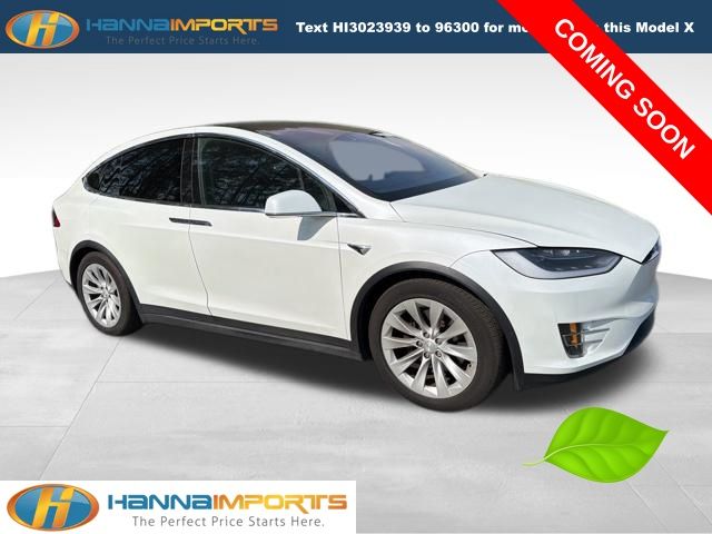 Pearl White Multi-Coat 2017 Tesla Model X 100D AWD SUV / Crossover All-Wheel Drive 1-Speed Automatic