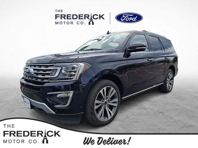 Antimatter Blue Metallic 2021 Ford Expedition SUV / Crossover Four-Wheel Drive Automatic