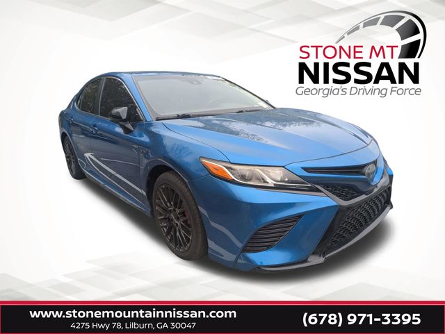 Blue Streak 2019 Toyota Camry SE FWD Sedan Front-Wheel Drive 8-Speed Automatic