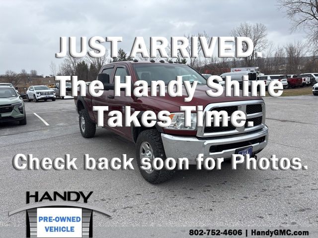 Delmonico Red Pearlcoat 2018 RAM 3500 Tradesman Crew Cab 4WD Pickup Truck Four-Wheel Drive 6-Speed Automatic