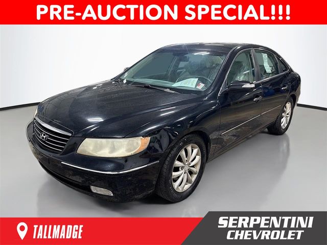 Ebony Black 2008 Hyundai Azera Sedan Front-Wheel Drive 5-Speed Automatic