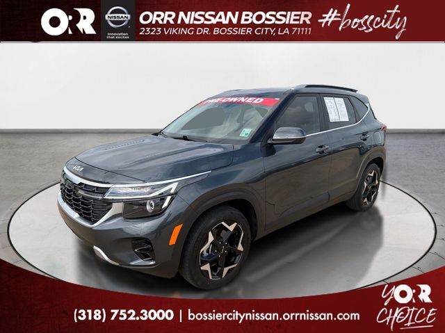 Neptune Blue 2021 Kia Seltos S Turbo AWD SUV / Crossover All-Wheel Drive 7-Speed Automatic