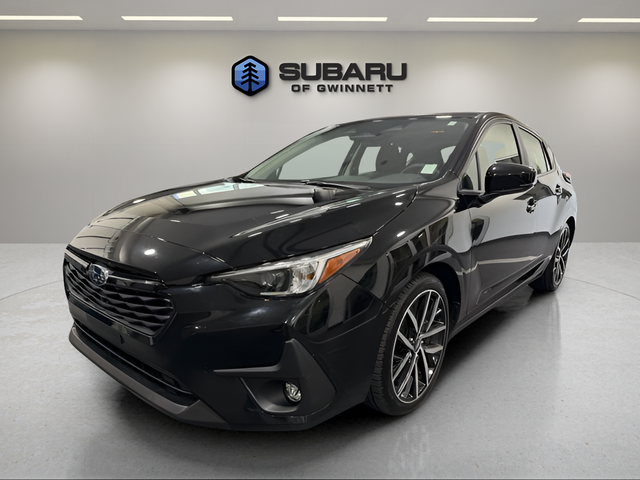 Crystal Black Silica 2024 Subaru Impreza Wagon All-Wheel Drive Continuously Variable Transmission