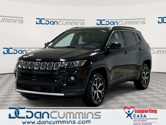 Diamond Black Crystal Pearlcoat 2026 Jeep Compass Limited 4WD SUV / Crossover Four-Wheel Drive 8-Speed Automatic