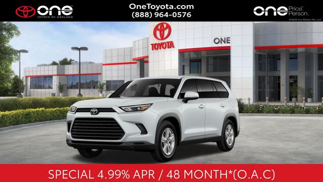 Pearl 2026 Toyota Grand Highlander Hybrid SUV / Crossover All-Wheel Drive Continuously Variable Transmission