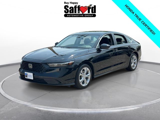 Crystal Black Pearl 2025 Honda Accord Sedan Front-Wheel Drive Continuously Variable Transmission