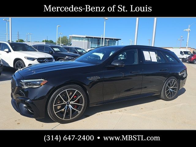 Obsidian Black Metallic 2026 Mercedes-Benz E-Class AMG E 53 Hybrid 4MATIC+ Sedan All-Wheel Drive 9-Speed Automatic