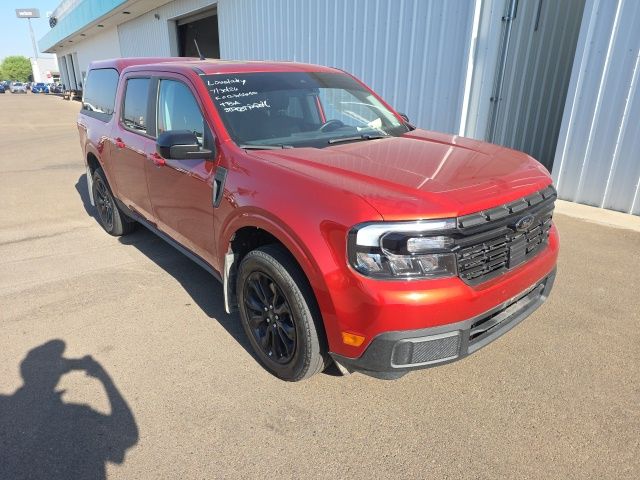 Chili Pepper Red 2024 Ford Maverick Pickup Truck Front-Wheel Drive Continuously Variable Transmission