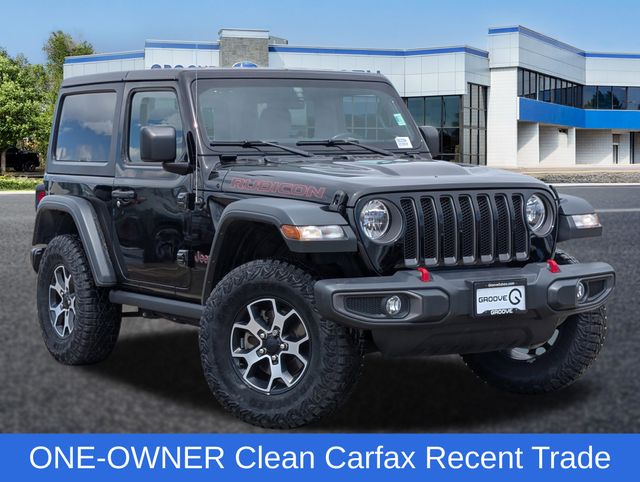 Black Clearcoat 2021 Jeep Wrangler Rubicon 4WD SUV / Crossover Four-Wheel Drive 8-Speed Automatic