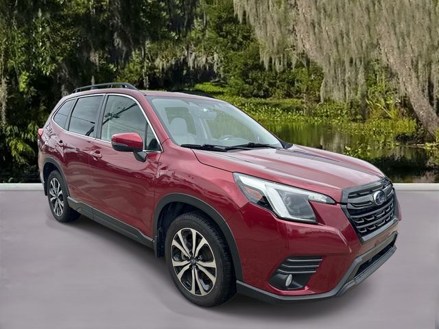 Crimson Red Pearl 2022 Subaru Forester SUV / Crossover All-Wheel Drive Continuously Variable Transmission