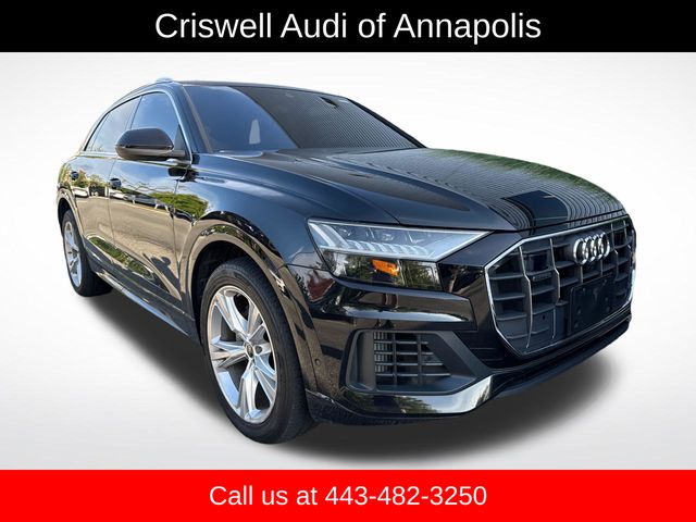 Black Metallic 2023 Audi Q8 SUV / Crossover All-Wheel Drive 8-Speed Automatic
