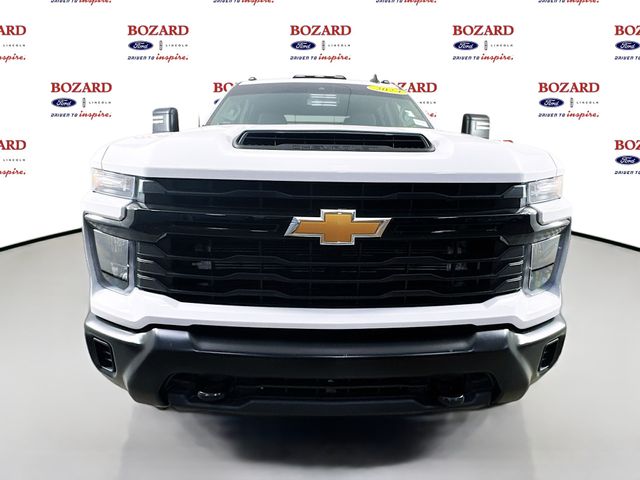 2024 Summit White Chevrolet Silverado 3500HD CC Work Truck 4X4 Truck
