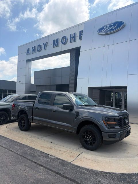 Gray Metallic 2026 Ford F-150 Pickup Truck Four-Wheel Drive Automatic