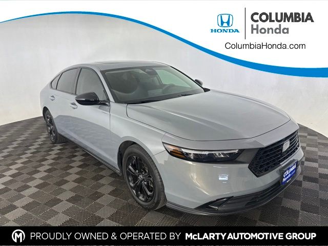 Urban Gray Pearl 2025 Honda Accord Sedan Front-Wheel Drive Continuously Variable Transmission