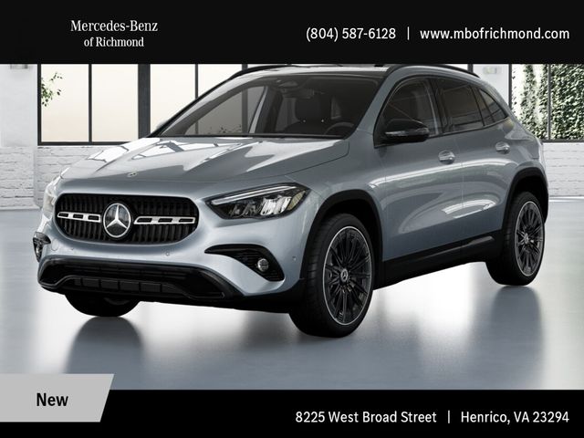 Cirrus Silver Metallic 2026 Mercedes-Benz GLA SUV / Crossover All-Wheel Drive 8-Speed Dual Clutch
