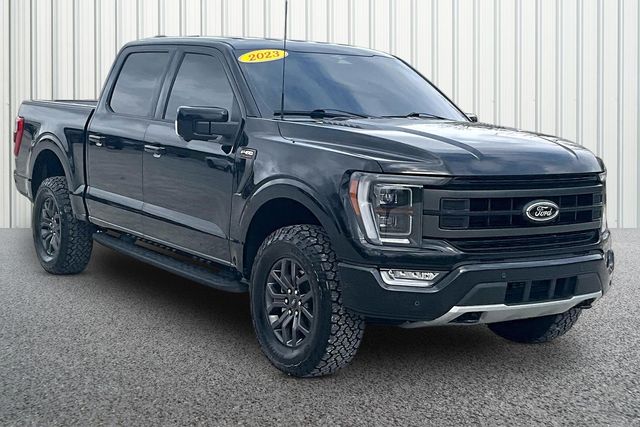 Agate Black Metallic 2023 Ford F-150 Tremor SuperCrew 4WD Pickup Truck Four-Wheel Drive Automatic