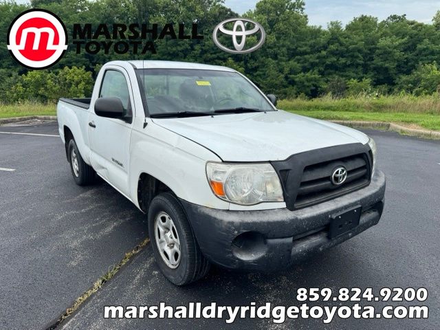 Super White 2010 Toyota Tacoma Pickup Truck 4X2 4-Speed Automatic Overdrive