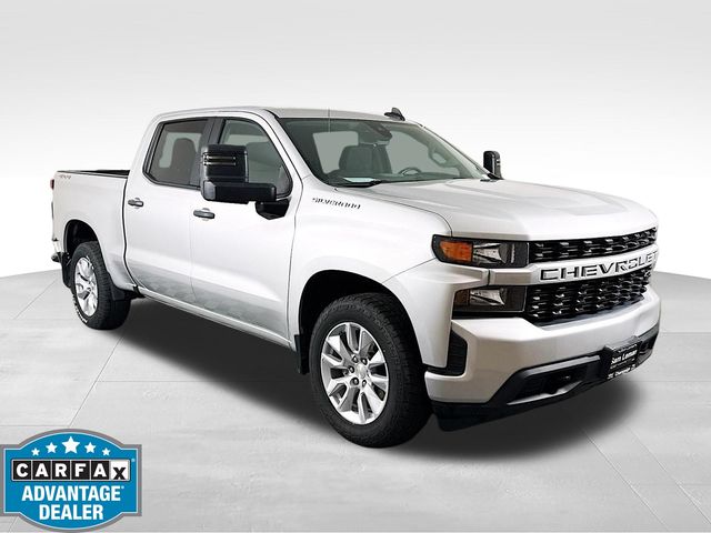 Silver Ice Metallic 2022 Chevrolet Silverado 1500 Pickup Truck Four-Wheel Drive 8-Speed Automatic