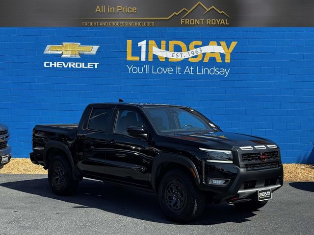 Super Black 2026 Nissan Frontier Pickup Truck Four-Wheel Drive 9-Speed Automatic Overdrive