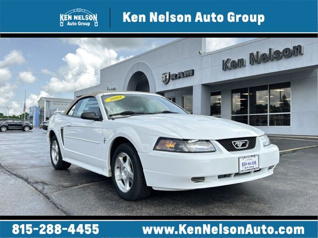 Oxford White Clearcoat 2003 Ford Mustang Convertible 4-Speed Automatic Overdrive