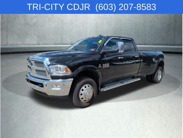 Brilliant Black Crystal Pearlcoat 2016 RAM 3500 Pickup Truck Four-Wheel Drive 6-Speed Automatic