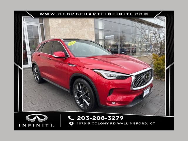 Dynamic Sunstone Red 2022 INFINITI QX50 Autograph AWD SUV / Crossover All-Wheel Drive Continuously Variable Transmission