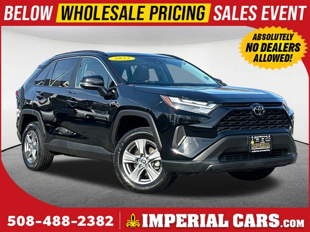 Midnight Black Metallic 2023 Toyota RAV4 XLE AWD SUV / Crossover All-Wheel Drive 8-Speed Automatic